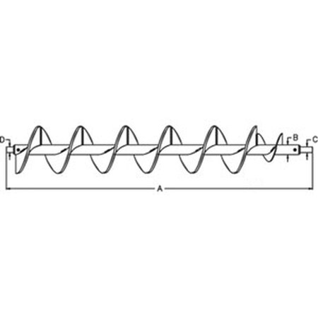 Aftermarket Bin Loading Auger Fits Gleaner R66 R76 Models 71426614